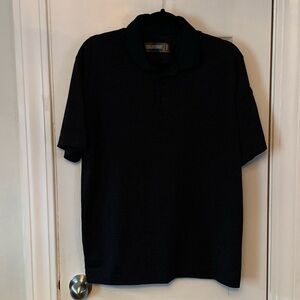 Blackhawk Black Mens polo, Size M #051